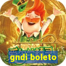 gndi boleto